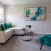 Living Room at Riverview Crossings Apartments in Bensalem, PA