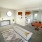 Living room of 1-bedroom apartment at Riverview Crossings in Bensalem